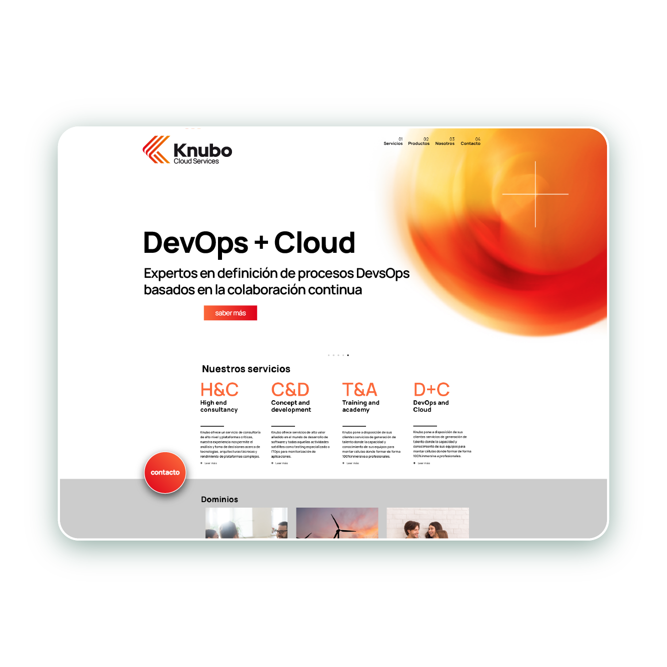 KNUBO · Web y SEO on-page.